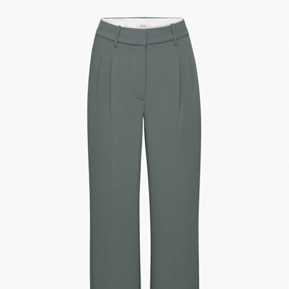 Aritzia Wilfred effortless pants in echo gray (size 12)